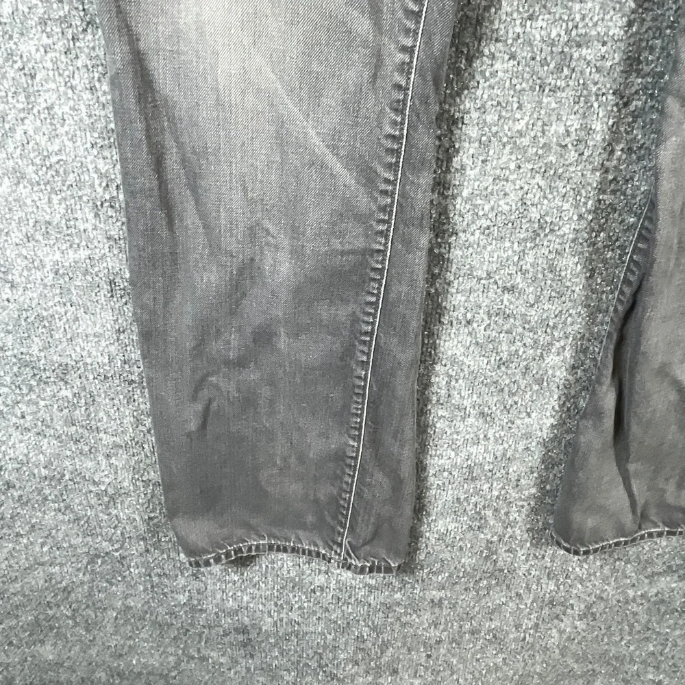 Vintage Gap Jeans Mens 38x36 Grey Standard Fit Straight Leg Denim Y2K Retro Fade
